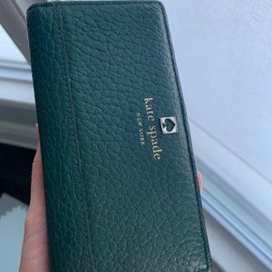Kate Spade Wallet- green-